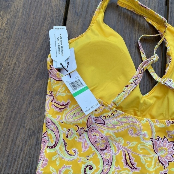 Sanctuary Divas in the Details Asymmetrical One-Piece Swimsuit L Macys - Picture 5 of 9